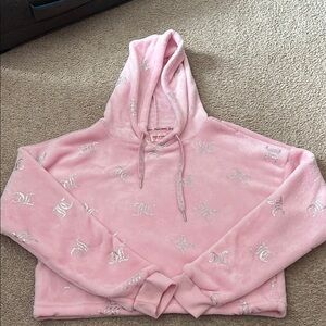 Juicy Couture Pink Hoodie Pajama Top
